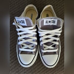 Converse Chuck Taylor All Star Low Top Charcoal Men's 6 Women's 8